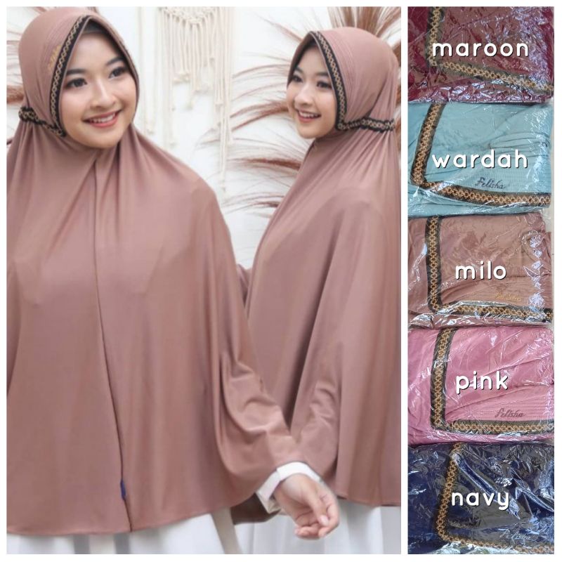 GROSIR JILBAB MURAH JEMBER/SERUT MAHIKA/JILBAB SERUT JUMBO JERSEY