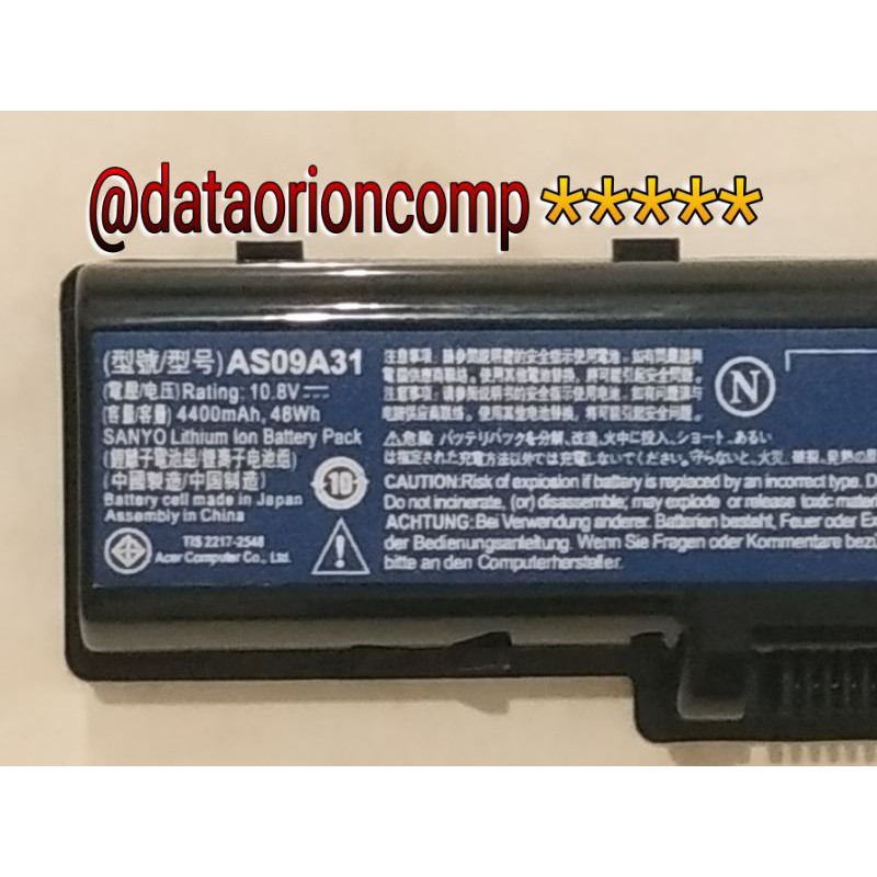 Baterai battery acer aspire 4732 4732Z 5732 5732Z emachines d525 d725 oem