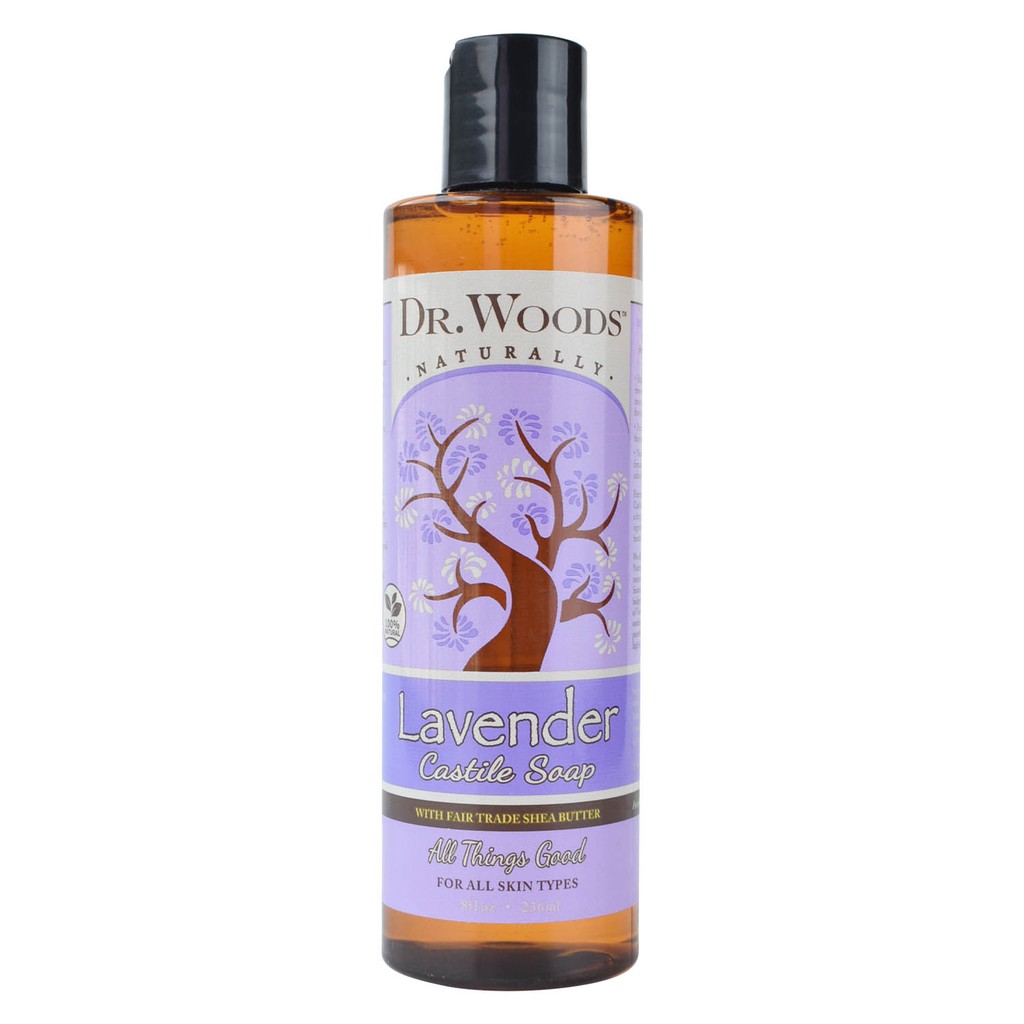 Dr Woods Naturally Castile Soap With Fair Trade Shea Butter 236 Ml