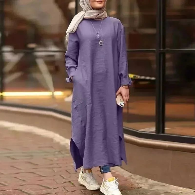 Midi Dress Korea - SAGITA LONG TUNIK Cringkle Air Flow Atasan Tunik Trend Kekinian Baju Termurah  Tu