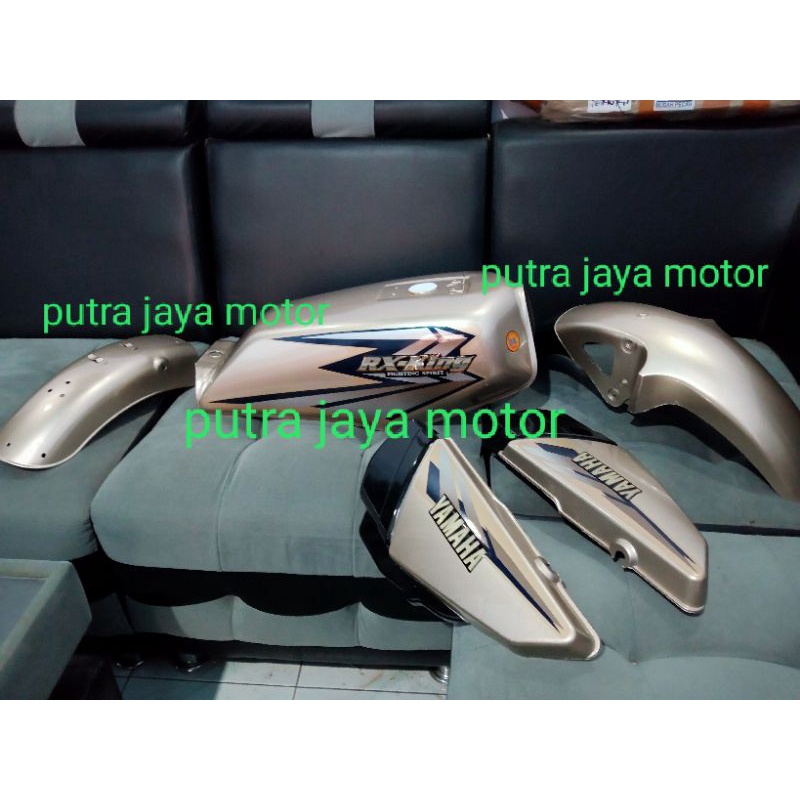 cover bodi body set RX king tahun 2002 warna gold