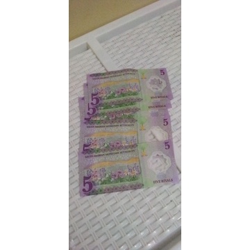 5 Riyal Real Rial Arab Saudi uang kertas