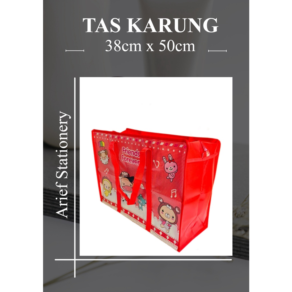 Tas Karung / Tas Laundry Bag Ukuran 38cm x 50cm x 19cm