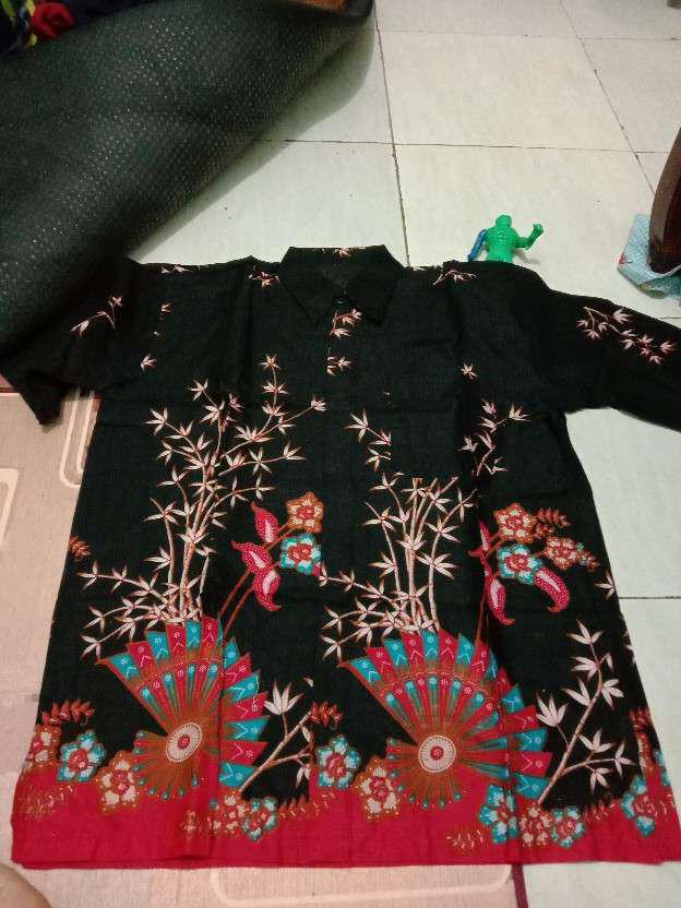 Batik Keluarga - Sania Ruffle Batik Couple Ori Ndoro Jowi Dnt Garansi Termurah Shopee - Kipas