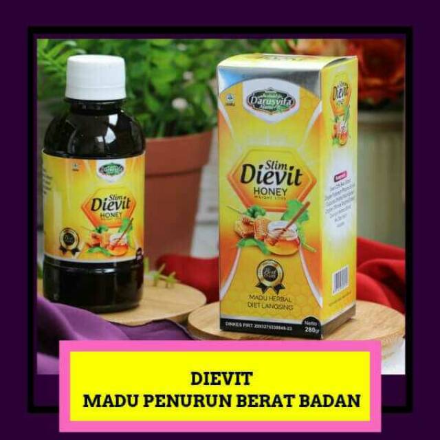 Madu Diet Alami Diet Slim Dievit Honey Darusyifa