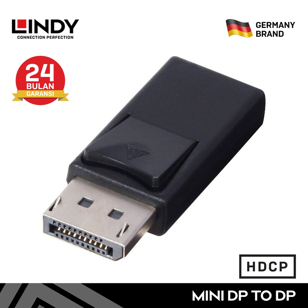 LINDY 41089 Female Mini Displayport to DIsplay Port Male Adapter