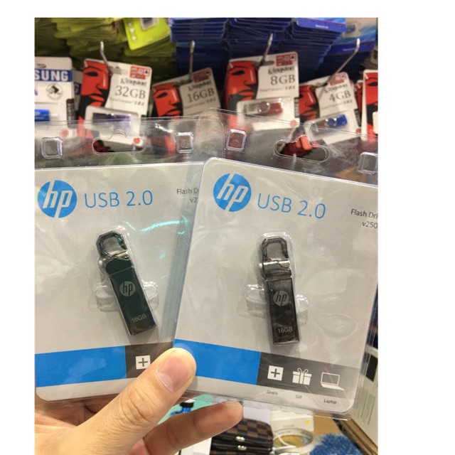 # HJ # FLASHDISK HP METAL 16GB / USB HP 16GB