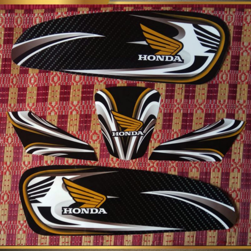 STRIPING CB 100 GLOSY CUSTOM ELEGANCE / STRIPING MOTOR CB 100 GLOSY