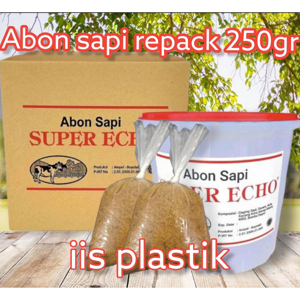 Abon Sapi Super Echo Repack 250 gr