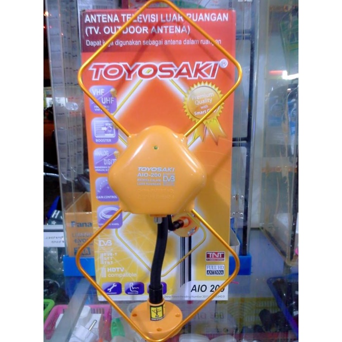 Antena Luar Dalam TV LED Toyosaki AIO 200
