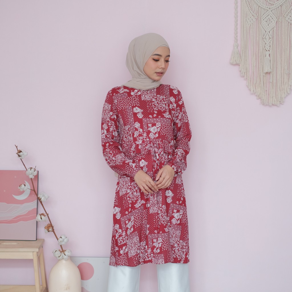 TUNIK KALMA - MUSLIM WANITA RAYON VOILD by Raline Mode