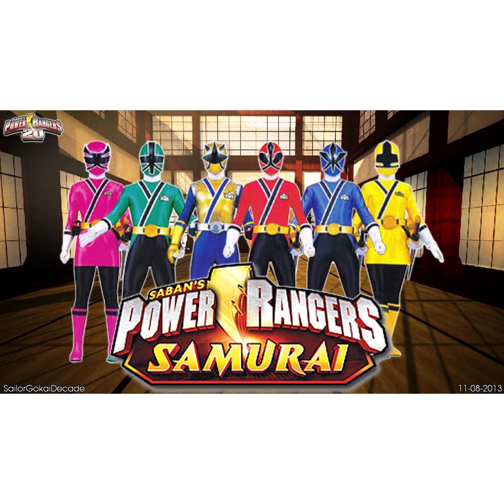 DVD Power Rangers Samurai Subtitle Indonesia