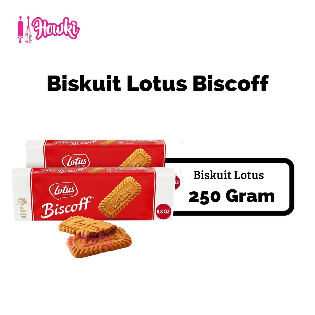 

Biskuit Lotus Biscoff 250 gr