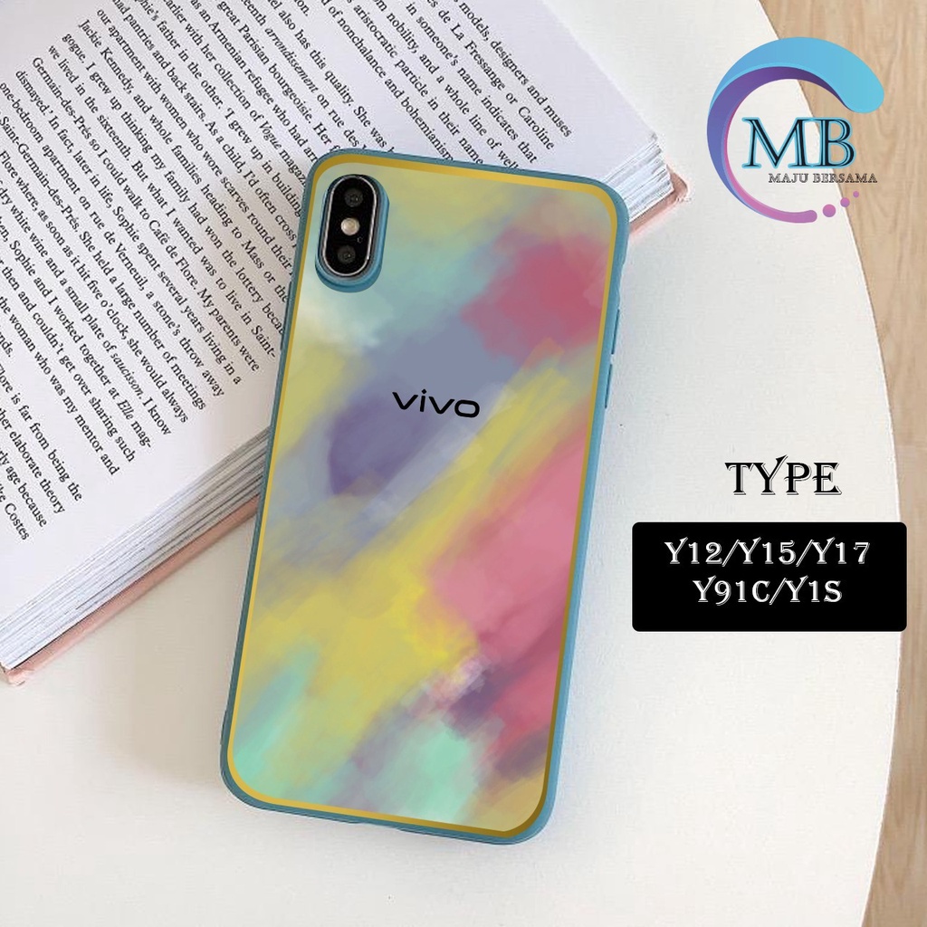 SS044 SOFTCASE RAINBOW VIVO Y12 Y15 Y17 Y20 Y20s Y12s Y30 Y50 Y30i Y51 Y91 Y93 Y95 Y91c Y1s Y71 Y81 V5 MB2243