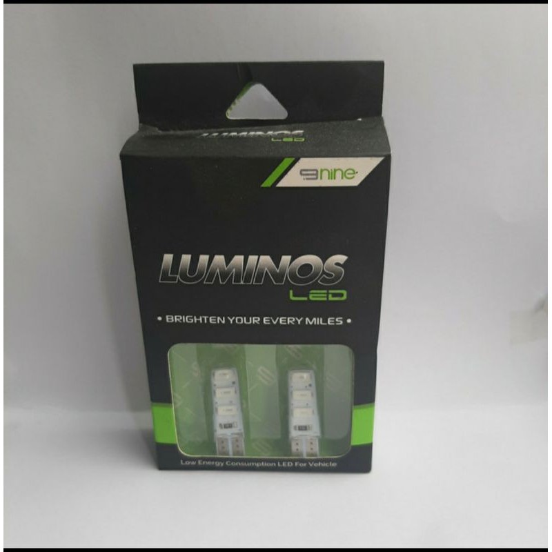 LAMPU SENJA LED T10 BLUE LUMINOS ORIGINAL