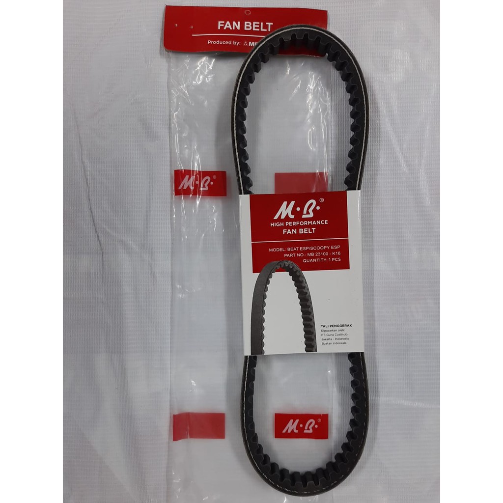 M.B. Fan Belt Van Belt Mitsuboshi Jepang Motor Honda Beat ESP Scoopy ESP K16 K44