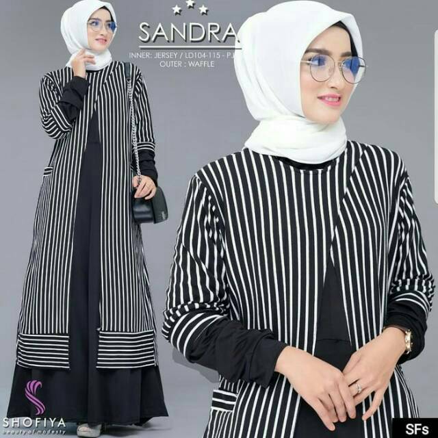 Gamis salur rompi