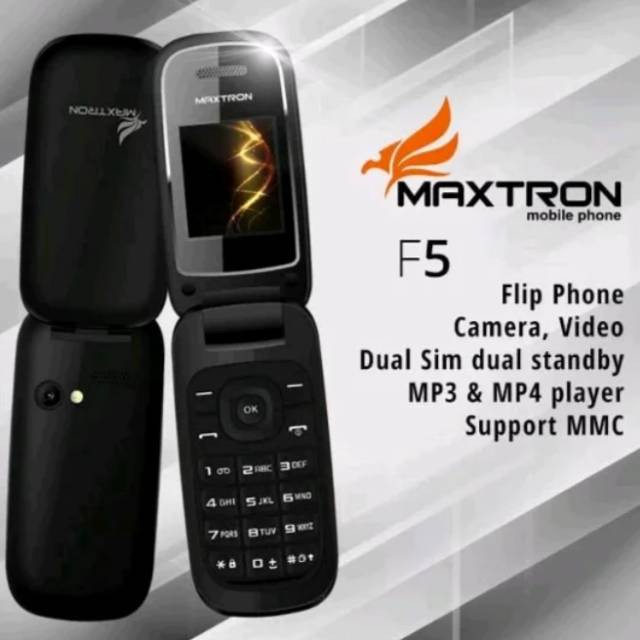 HP TERLARIS MAXTRON F5 FLIP MIRIP HP JADUL KEREN TERMURAH