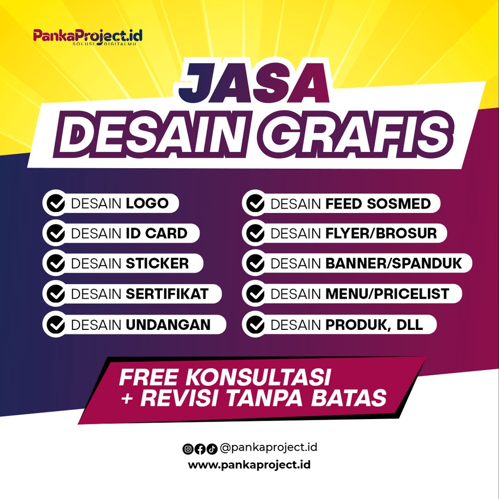 Jual Jasa Desain Logo Banner Brosur Sertifikat Id Card Produk