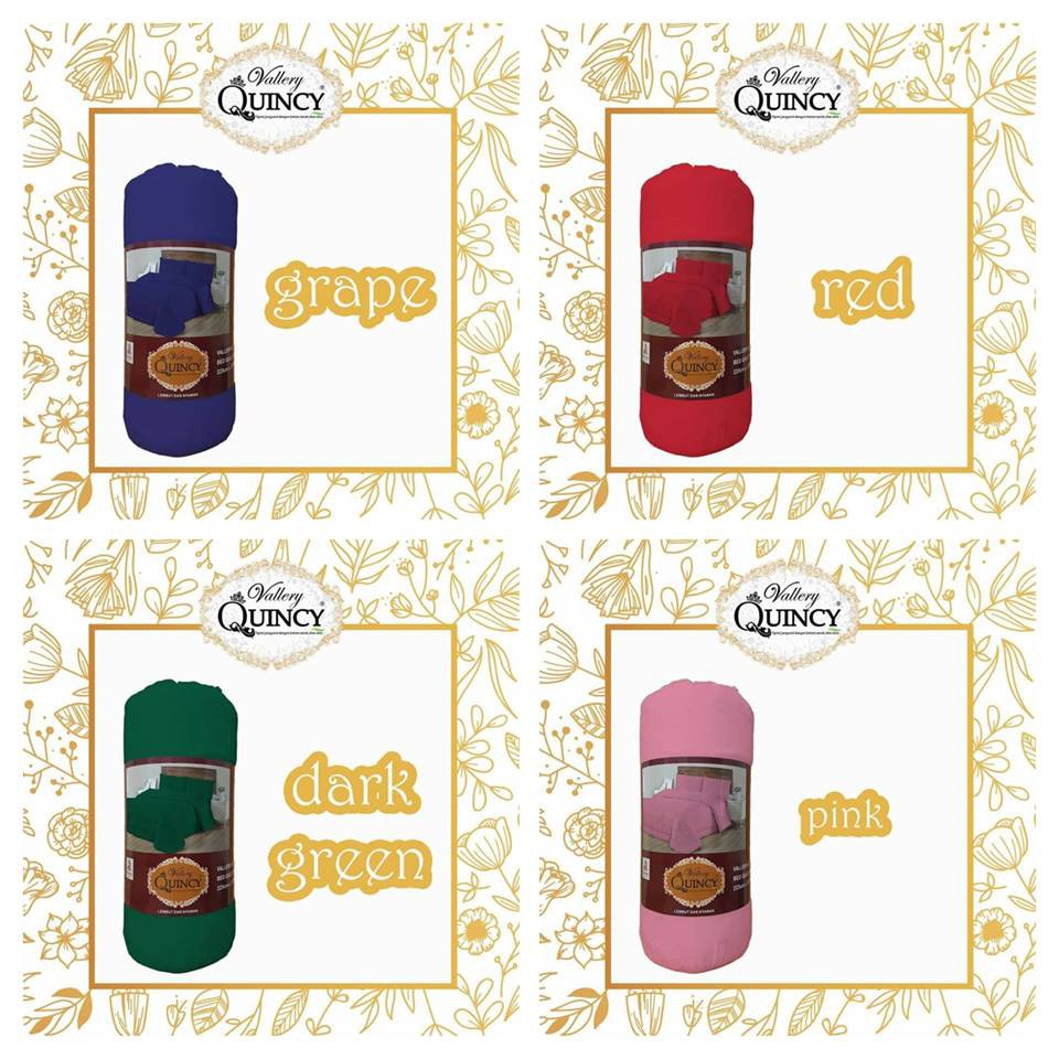 Ss Bedcover Vallery Only Quilt Mix Motif TANPA SPREI Ukuran 225X245 CM BED COVER SAJA