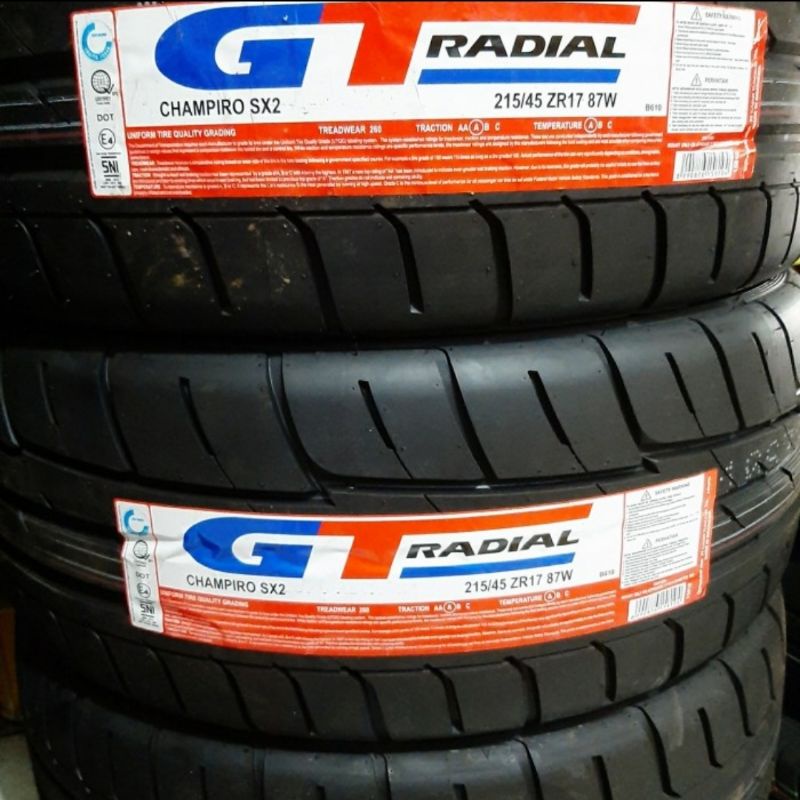 Ban GT Champiro SX2 215 45 R17