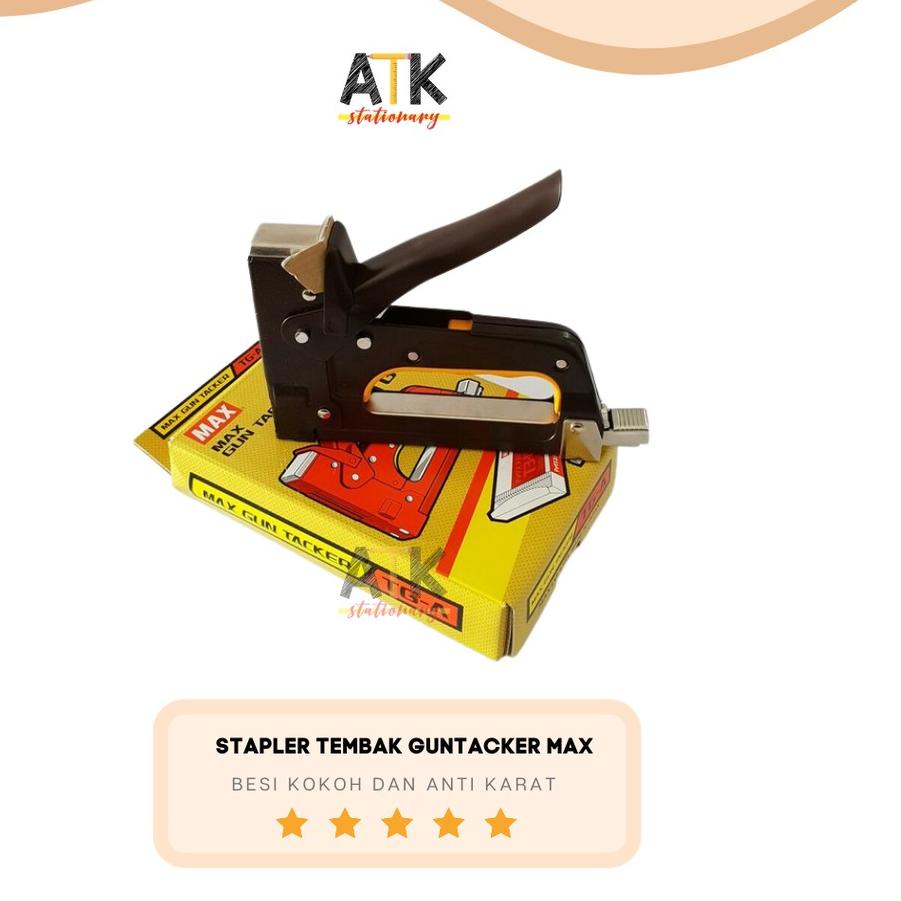 

[Mall Sale] CM8385 Stapler Tembak Gun Tacker TG-A MAX atk .,.,