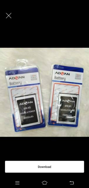 Baterai Double Power For Tipe ADVAN S4P/S4K/S4F/S4X/A4/BP-40BS/BP-40BH