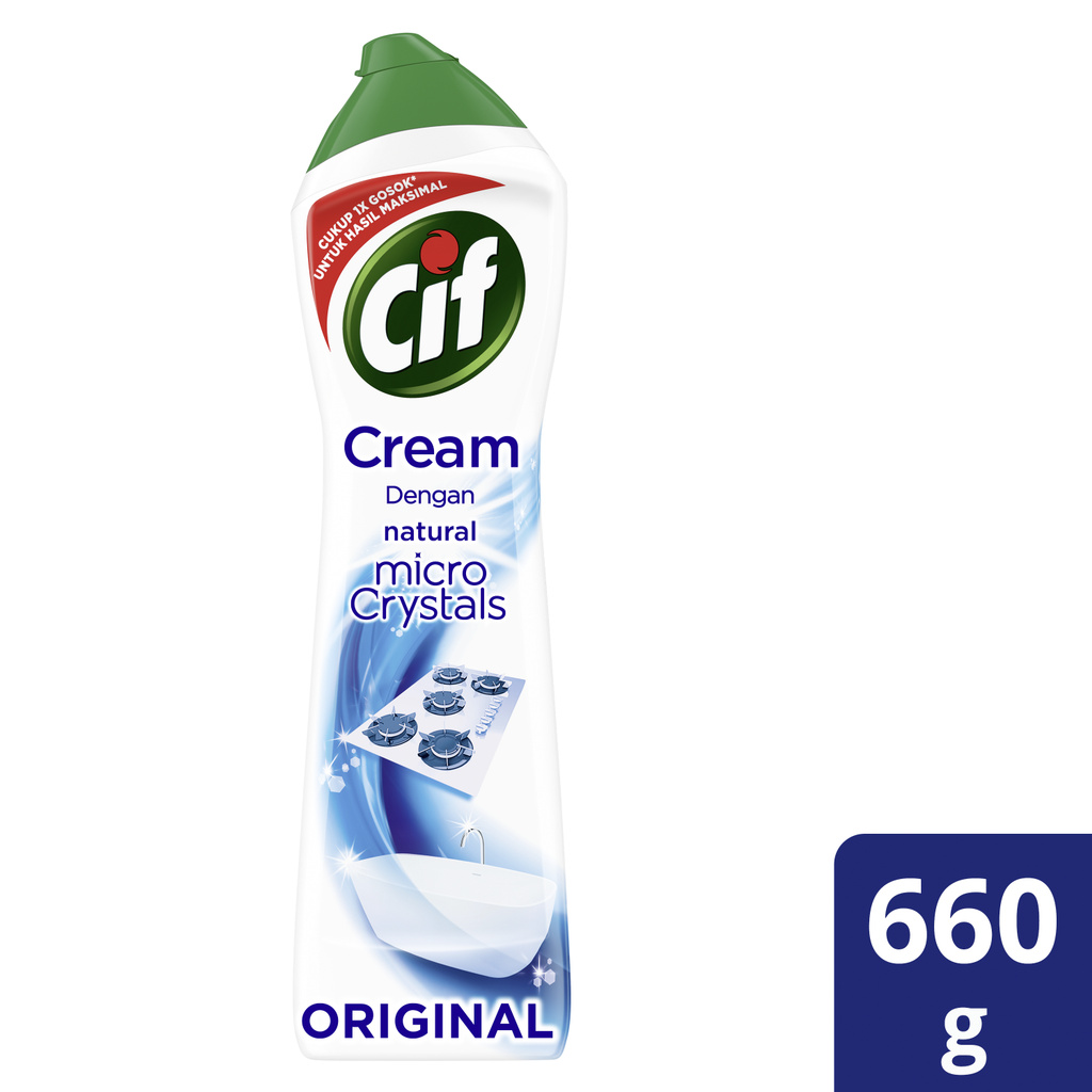 Cif Cream Original New Btl 660 Ml