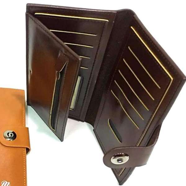 Buckle Style - Dompet Pria Murah Meriah - MORTEGA Bahan Sintetis M-8504