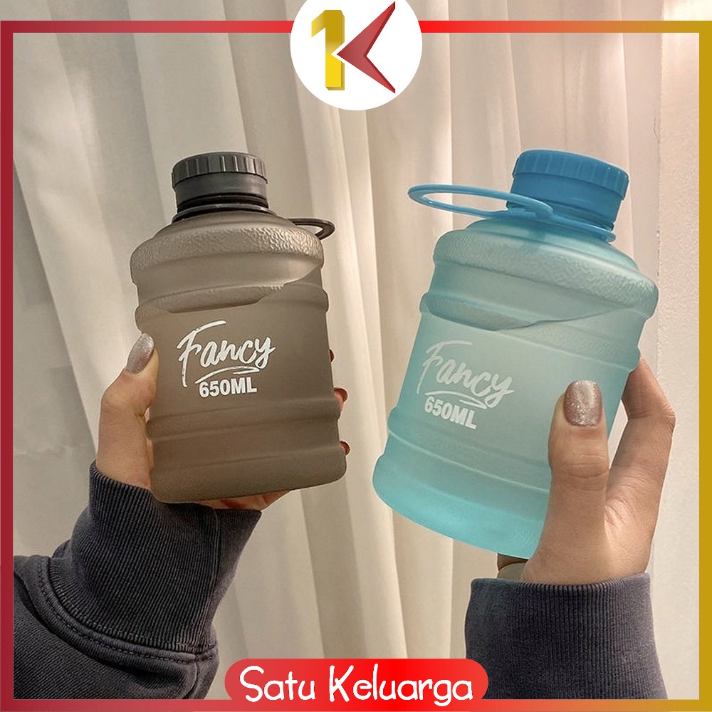 SK-C307 Botol Minum Bentuk Galon 650ml / Galon Mini Anak / Botol Air Minum Plastik Unik BPA FREE / Kids Water Bottle-3