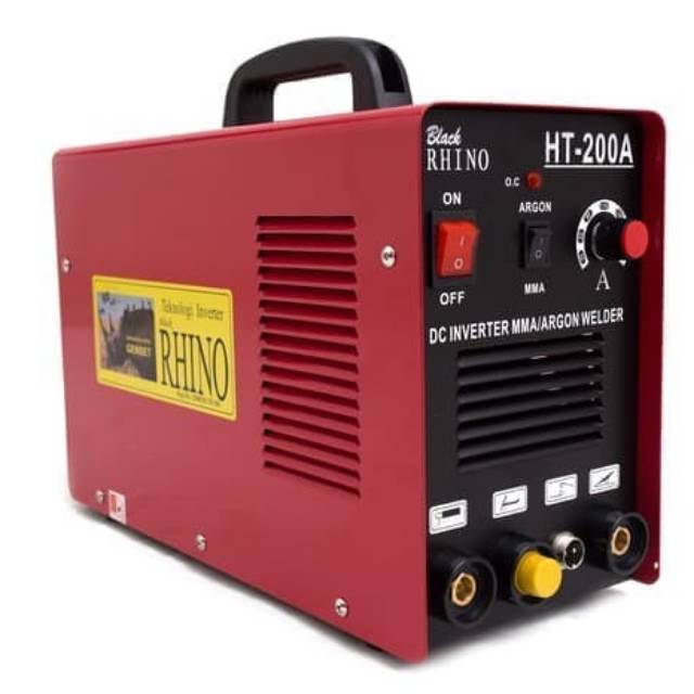 RHINO HT-200 Mesin Las Argon TIG HT200 trafo las stainless