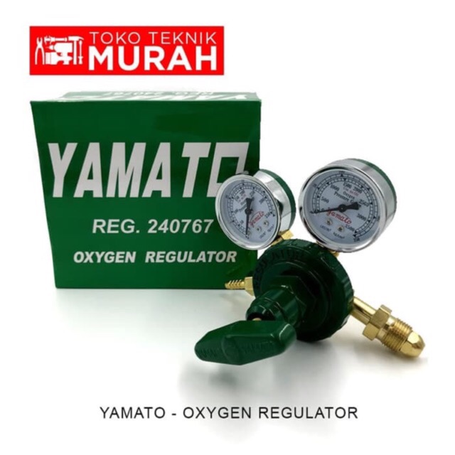 Yamato Regulator Oxygen / Kran Tabung Las Gas Oksigen