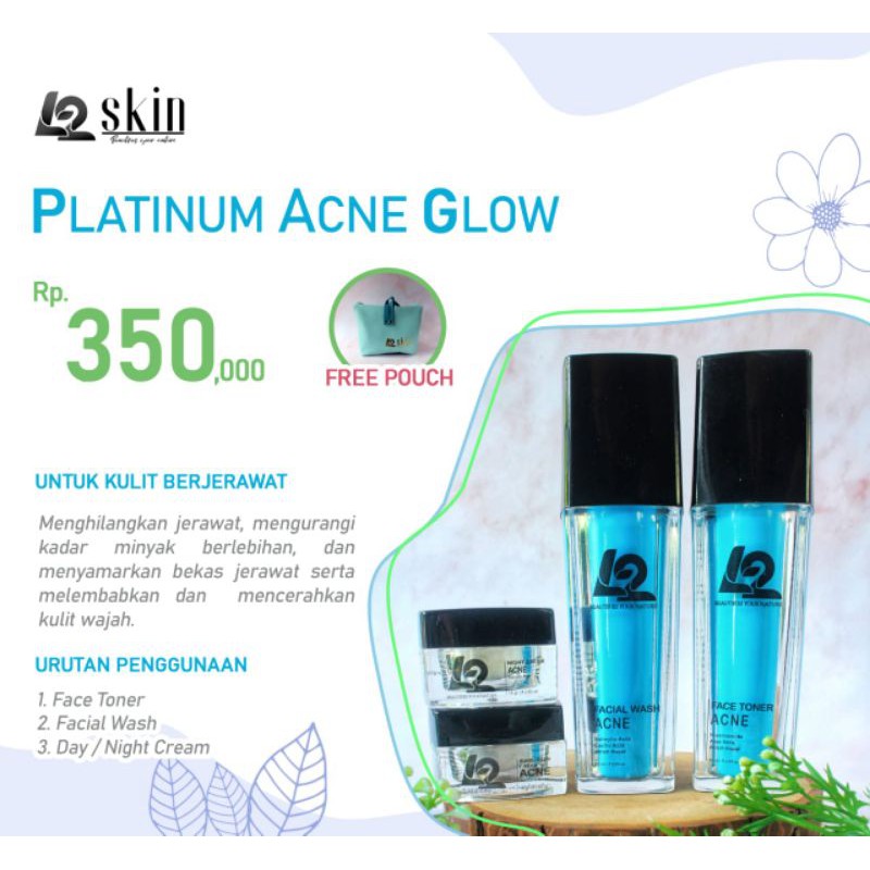 L2 Skin Platinum Acne Glow