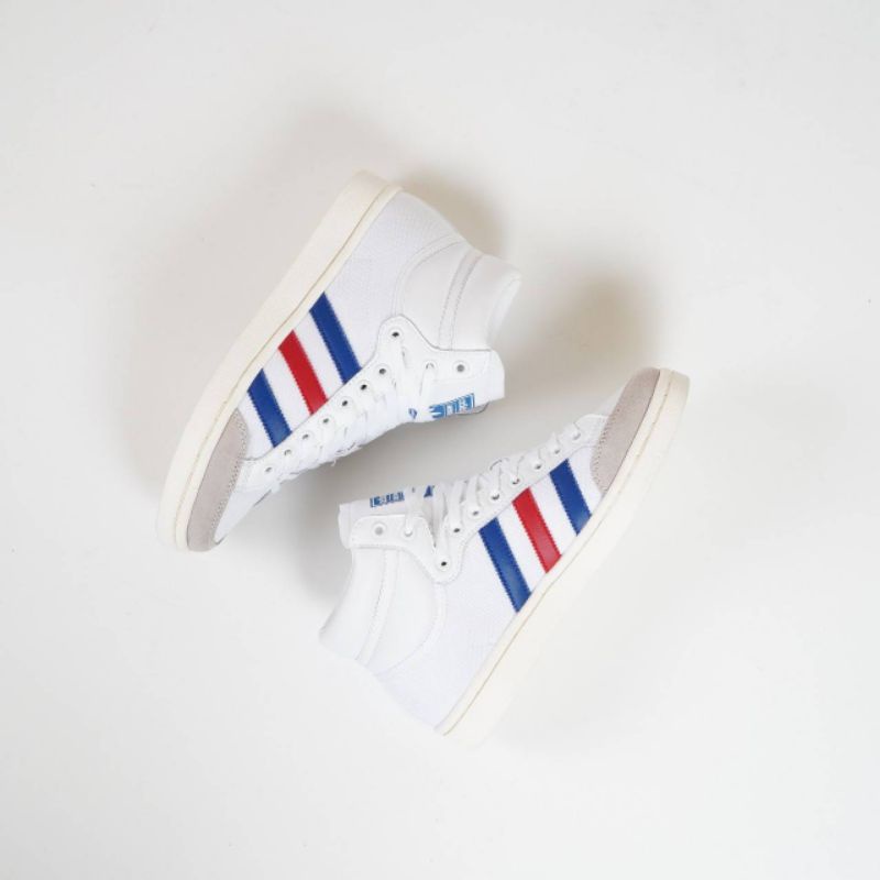 Adidas Americana Hi Cloud White Blue Red