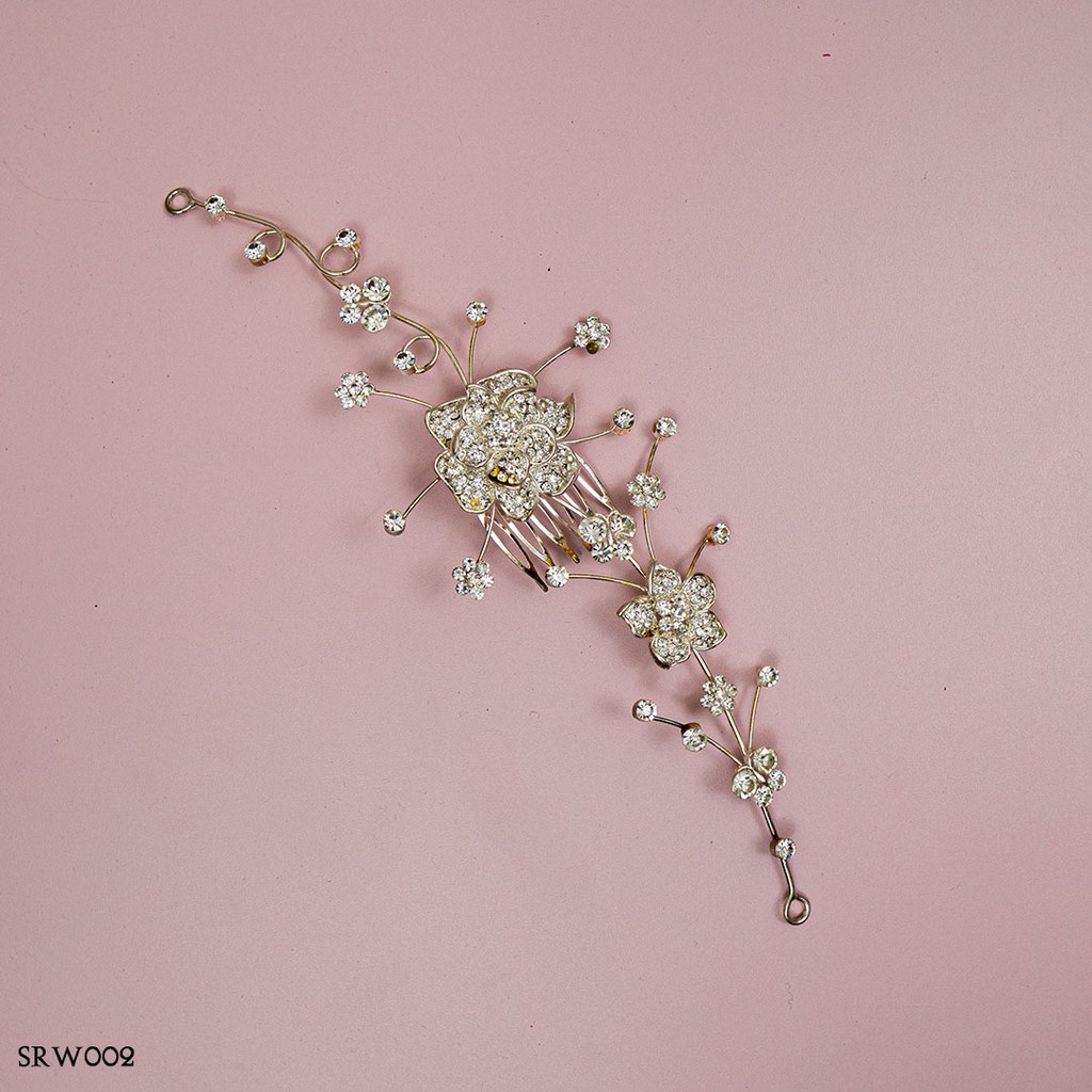 [PALING LARIS] HEADPIECE SIRKAM AKSESORIS RAMBUT PENGANTIN WANITA PESTA SRW002