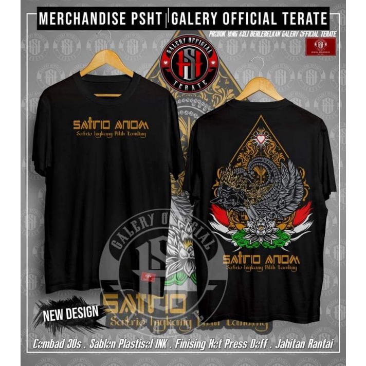 KAOS PSHT TERBARU KAOS SATRIO ANOM KAOS PRIA WANITA KAOS DISTRO