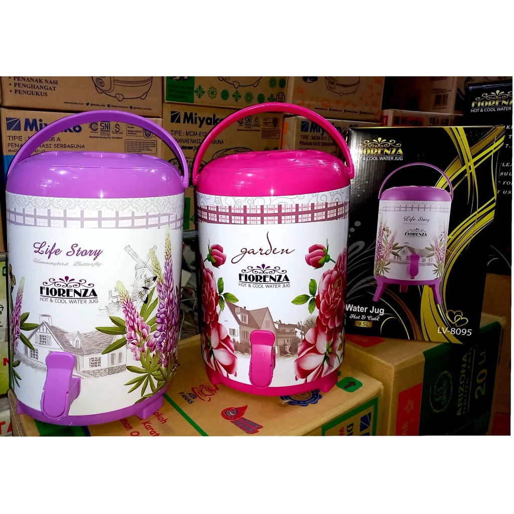 Dispenser Air / Water Jug/ Termos Air Panas Fiorenza 9,5 liter