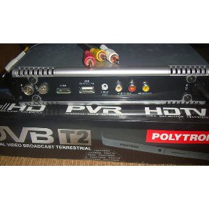 Set Top Box DVB T2 POLYTRON PDV 500T2 Resmi Sertifikasi Kominfo