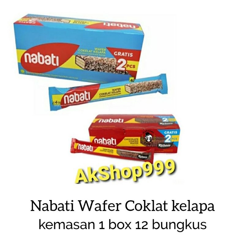 

Nabati Wafer Salut Coklat Kelapa