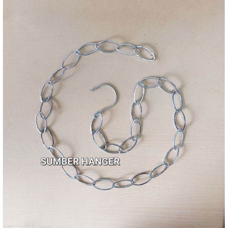 Rantai gantungan baju besi | Rantai display gantungan baju