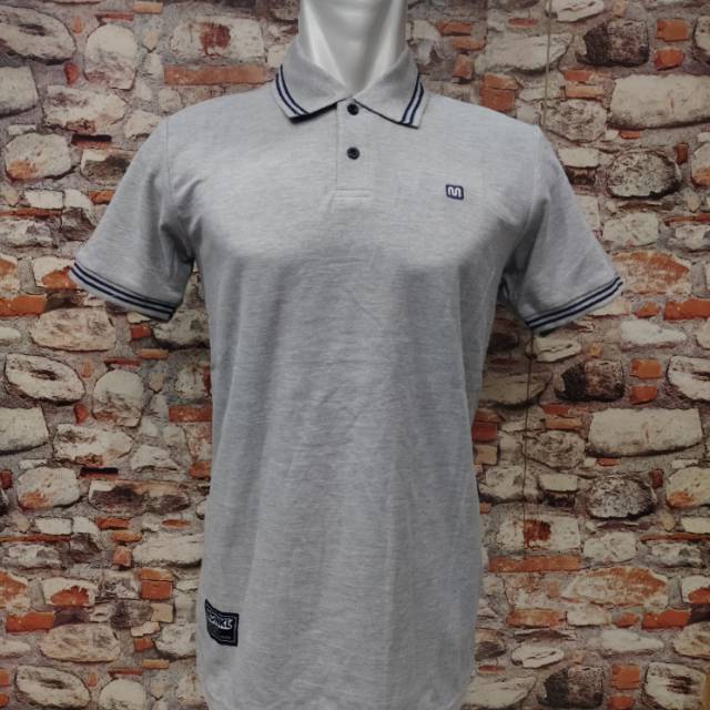 Kaos kerah MONKL polos