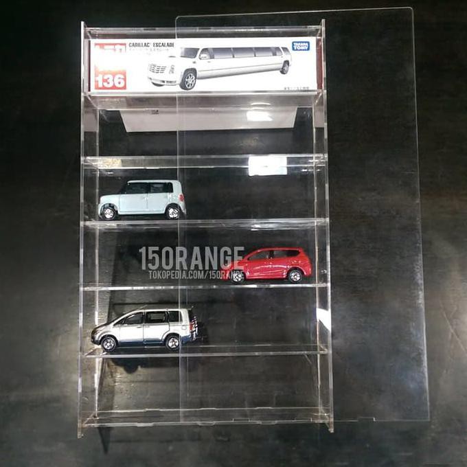 Rak Diecast / Tomica Long / Rak Acrylic / Rak Akrilik Tomica - Termurah 