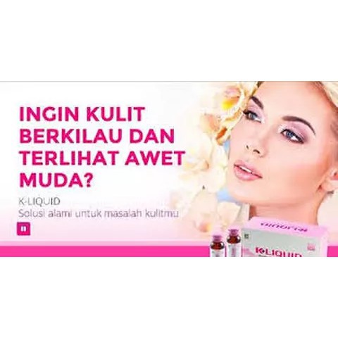 

K-Liquid Minuman Rasa Leci Dengan Kolagen