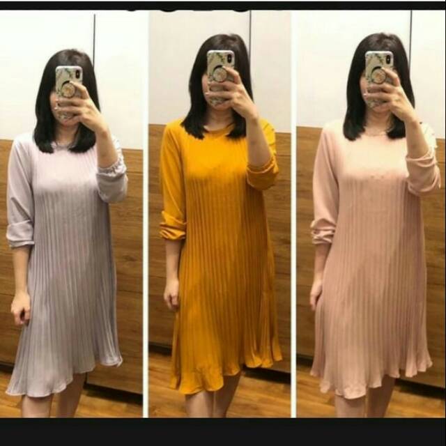 Tunik plisket import