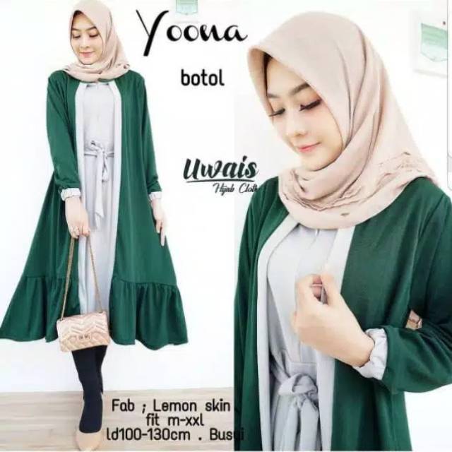 ( PROMO FLASH SALE ) YOONA REMPLE TUNIK BUSUI /HARGA TERMURAH