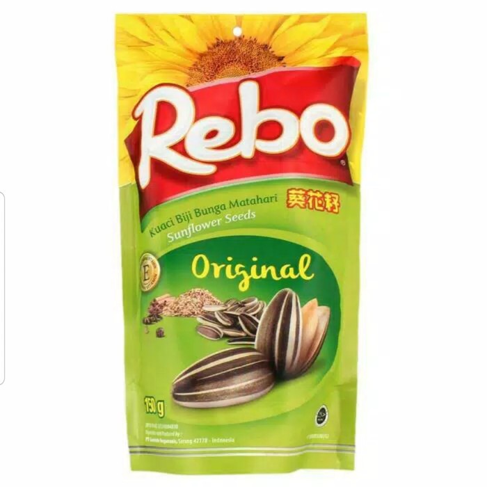 

REBO KUACI SUNFLOWER SEEDS ORIGINAL 150G