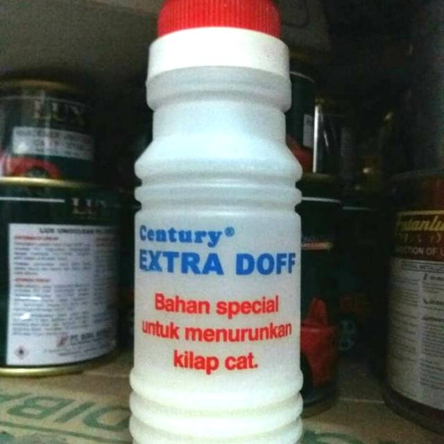

READY Extra doff solvent menurunkan kilap membuat cat clear NC menjadi doff 100cc
