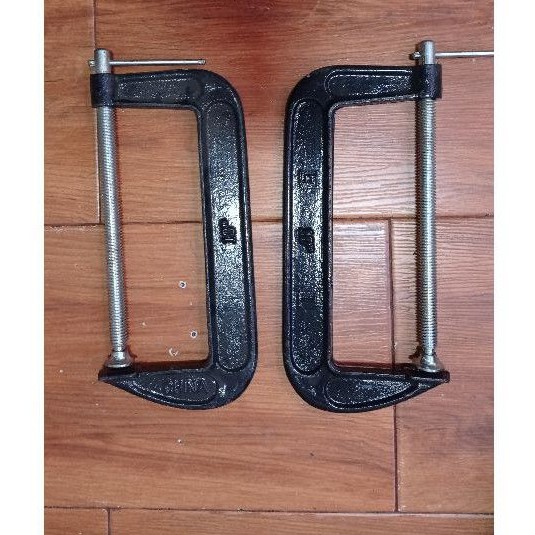 Klem C 10 inch Clamp penjepit Model C / Alat press Kayu