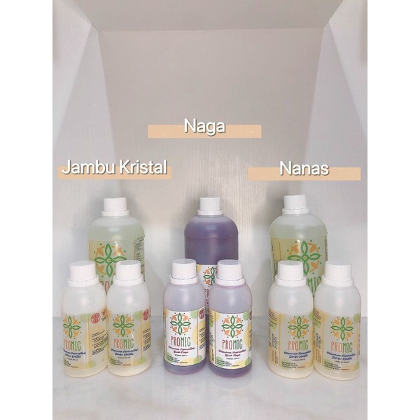 

PROMIC Probiotik Microba PROJUS Minuman Fermentasi Buah Alami Nanas, Buah Naga, Buah Jambu Kristal