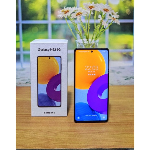 Samsung M52 5G Ram 8/128gb Ex Resmi Indonesia